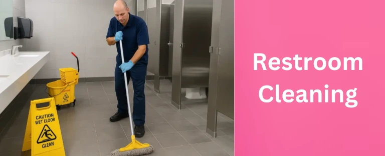 Restroom cleaning service